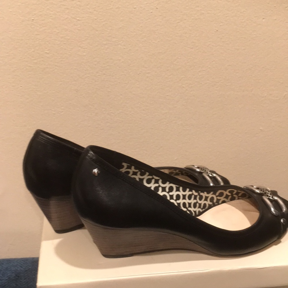 Coach Shelby open toes wedges - Picture 2 of 9